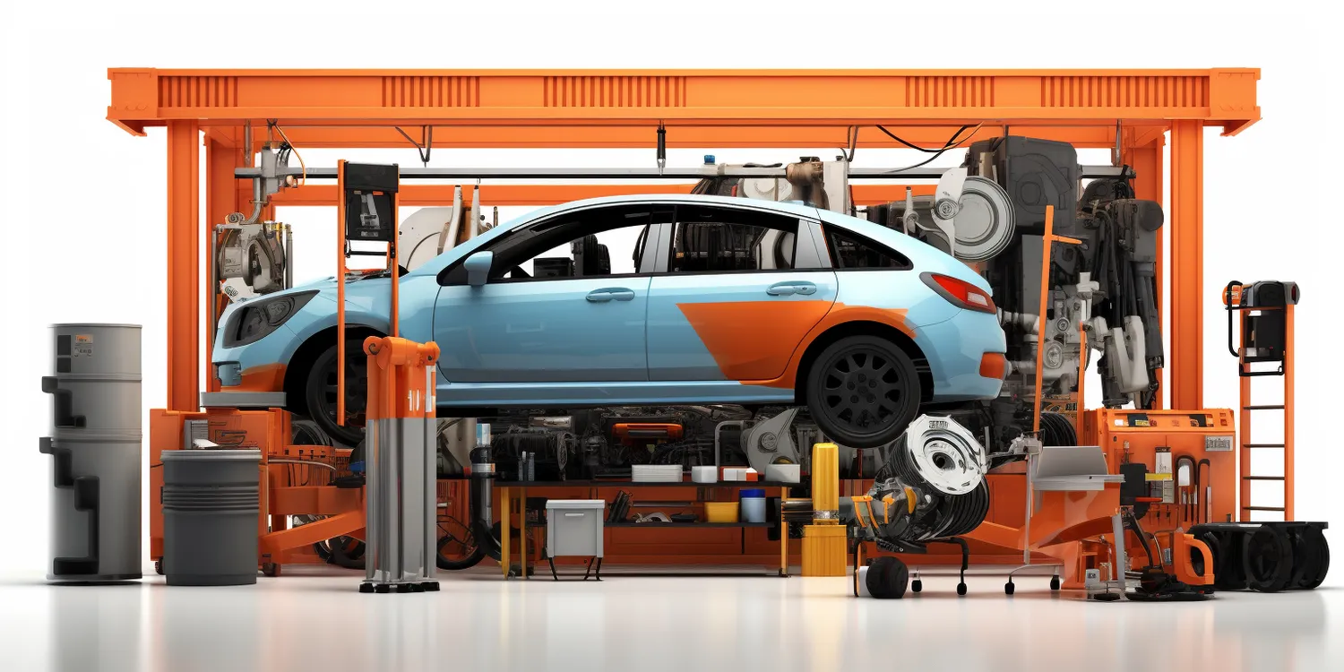 Reklama warsztatu samochodowego 